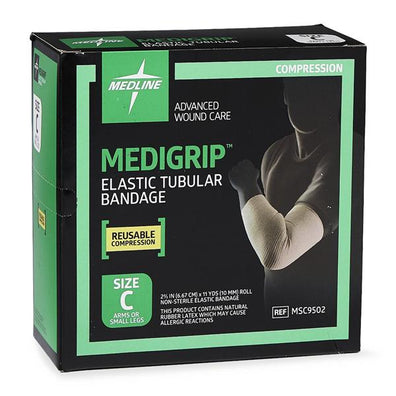 Bandage Medigrip 2.63"x11yd Tubular Elastic Size C Ea - Surgical Supplies NY